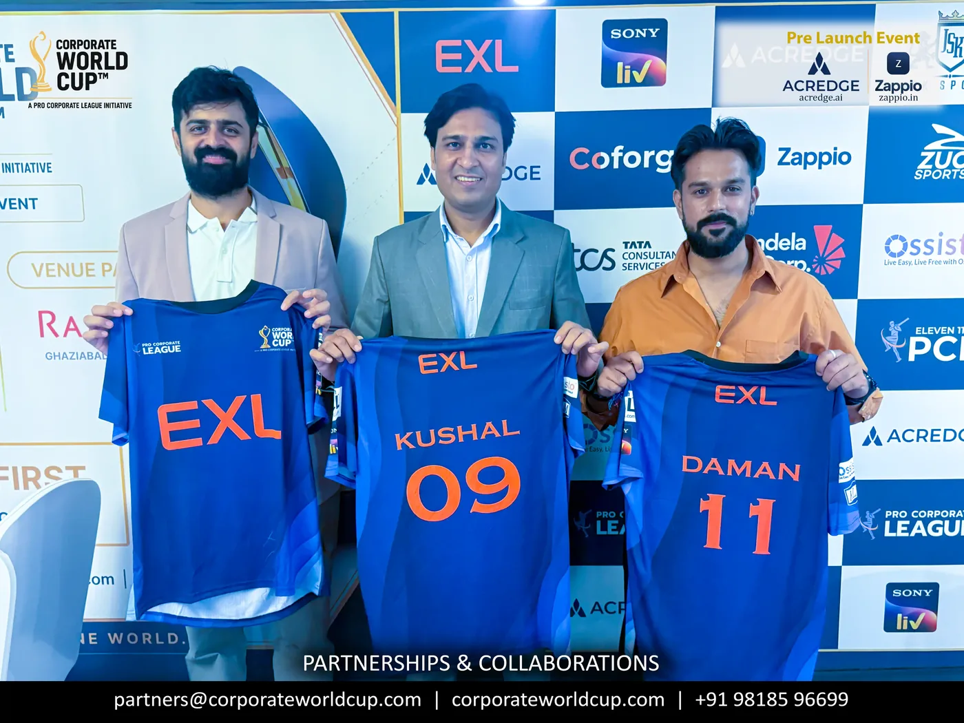 EXL jersey launch